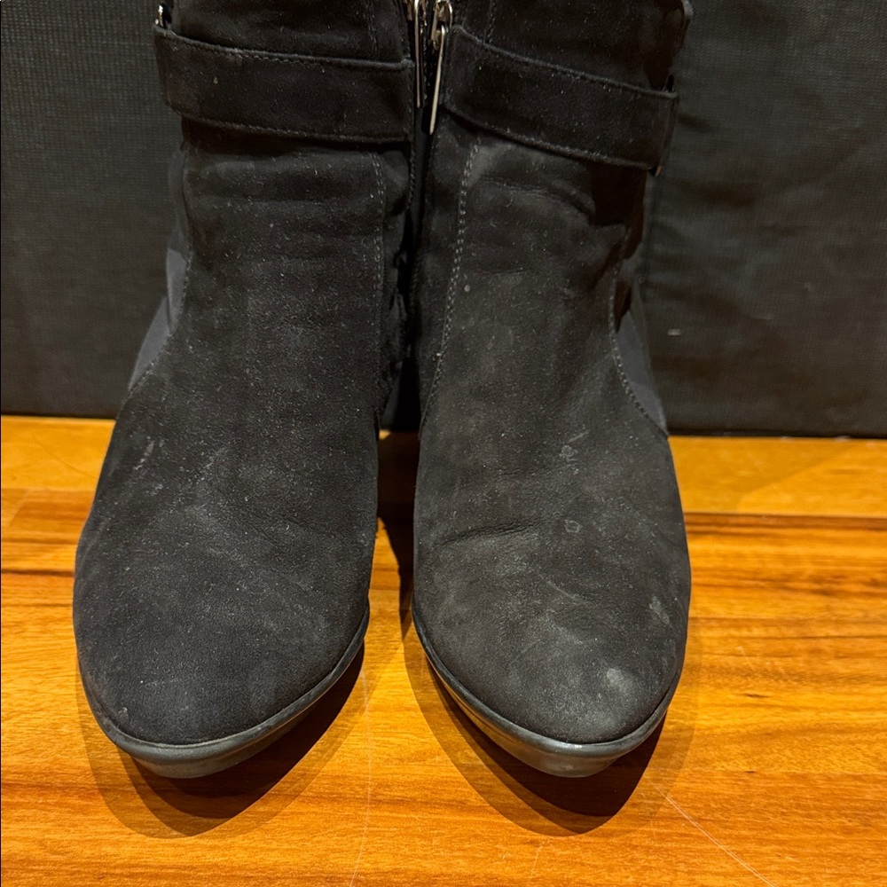Aquatalia Black Ankle Booties